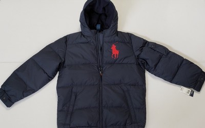 puffer polo jacket